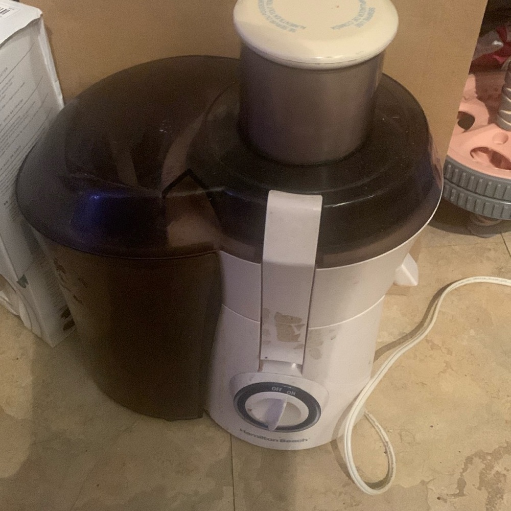Working Hamilton Beach wide mouth Juicer Nice!